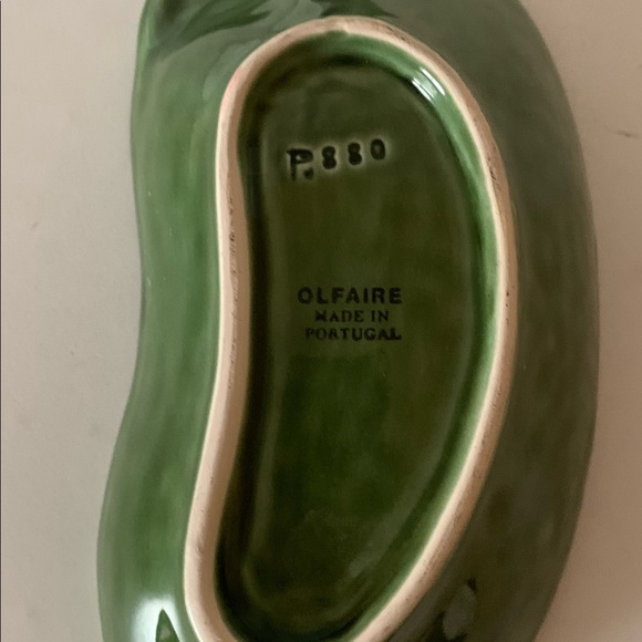 Olfaire | Dining | Vintage Olfaire Majolica Pottery Serving Dish Made ...